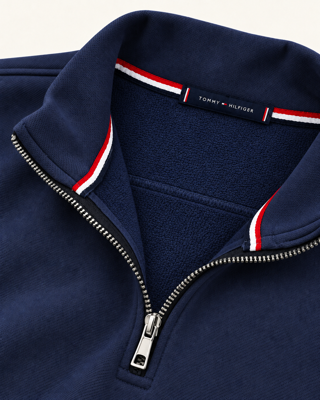 Track Half Zip - Navy