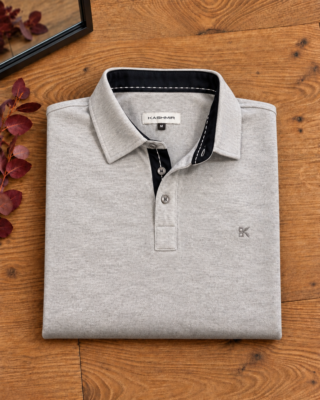 Signature Polo - Grey Melange