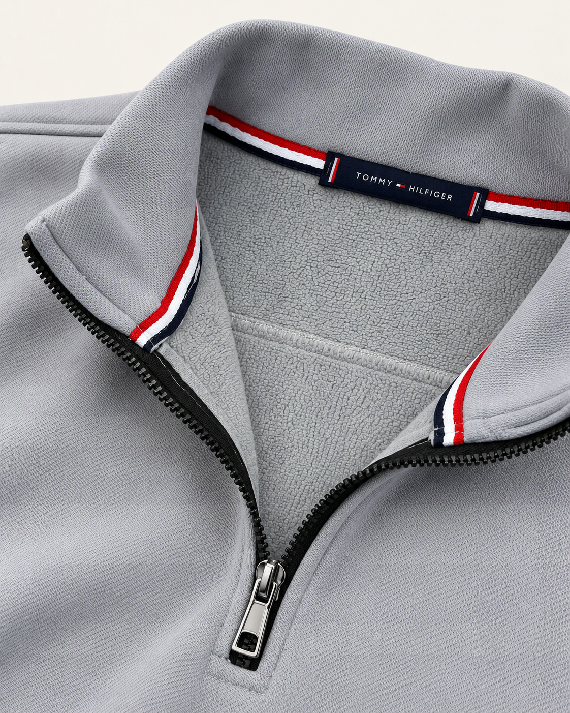 Track Half Zip - Grey