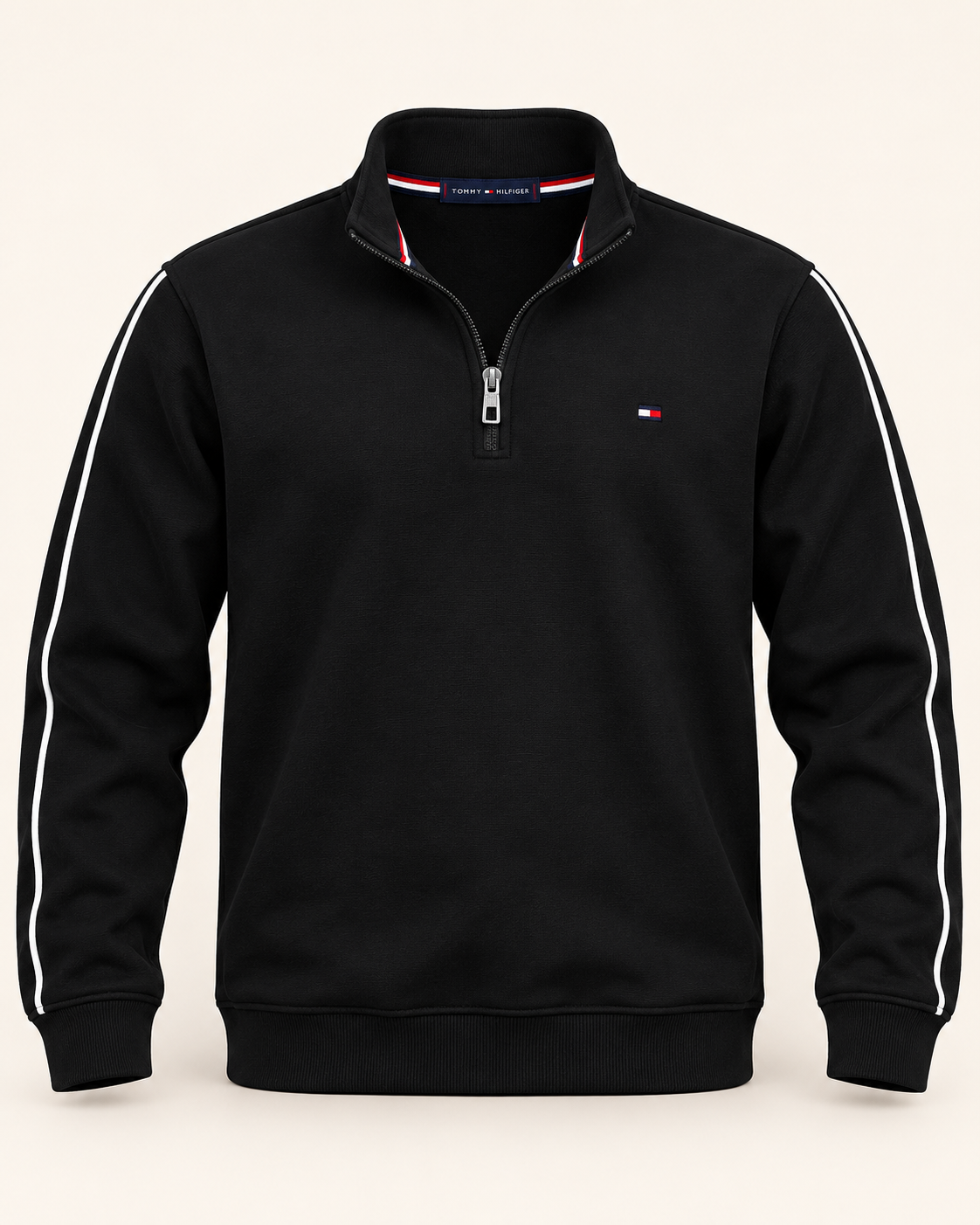 Track Half Zip - Black