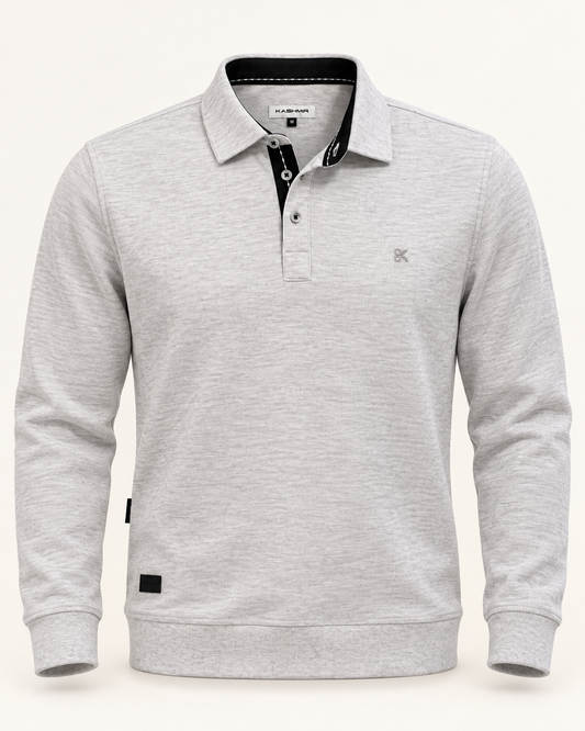 Signature Polo - Grey Melange