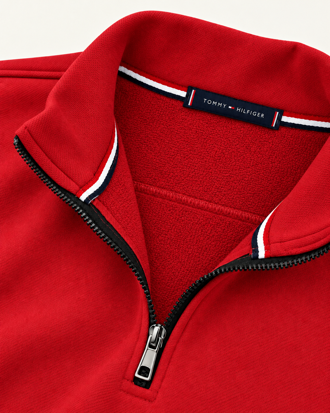 Track Half Zip - Red