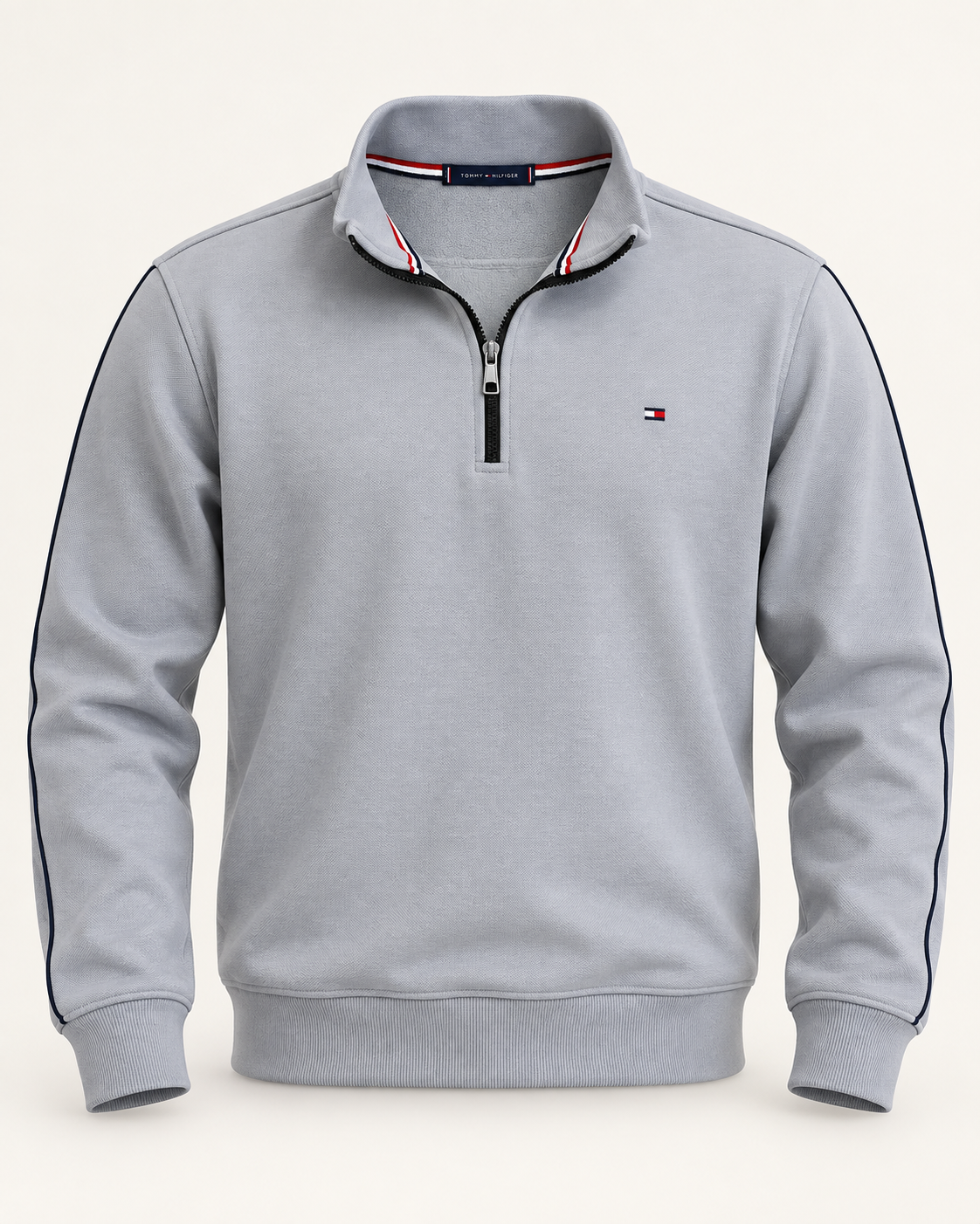 Track Half Zip - Grey