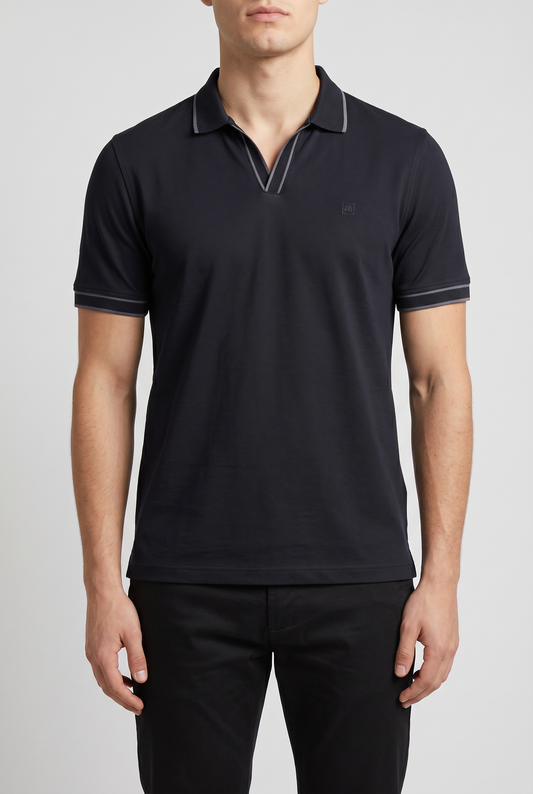 Signature Edge Polo - Black