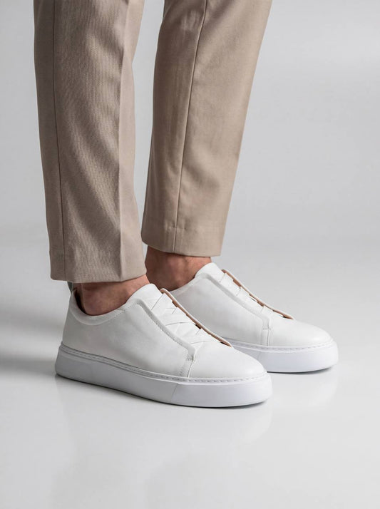 Urban Luxe Sneaker - White